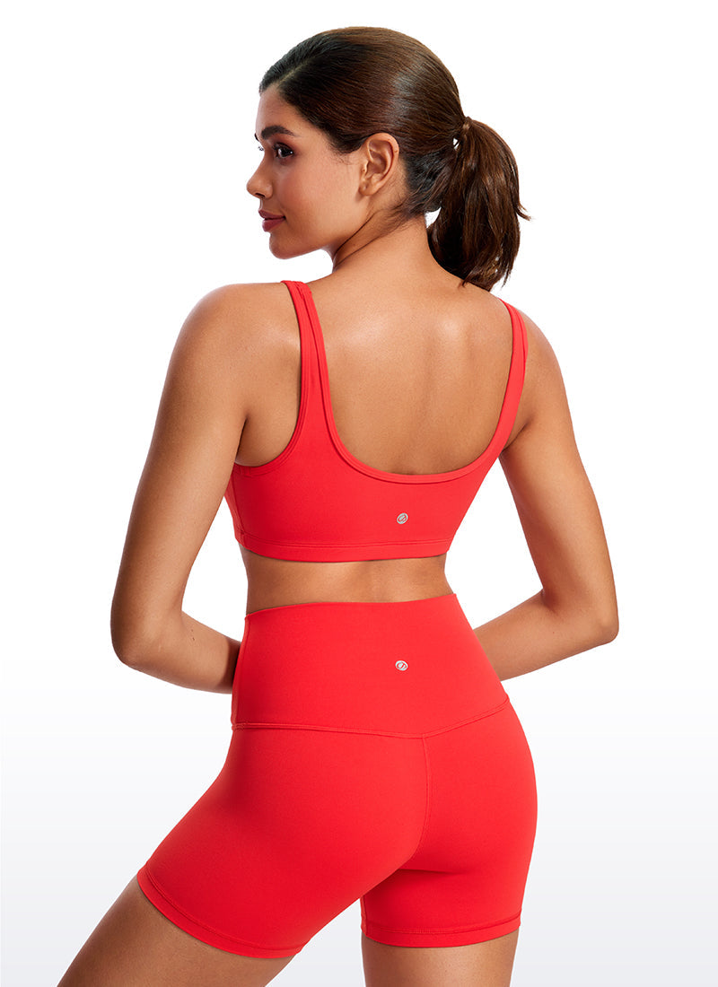 Scoop Neck Mini Bra - Scoop Neck, Minimal Coverage