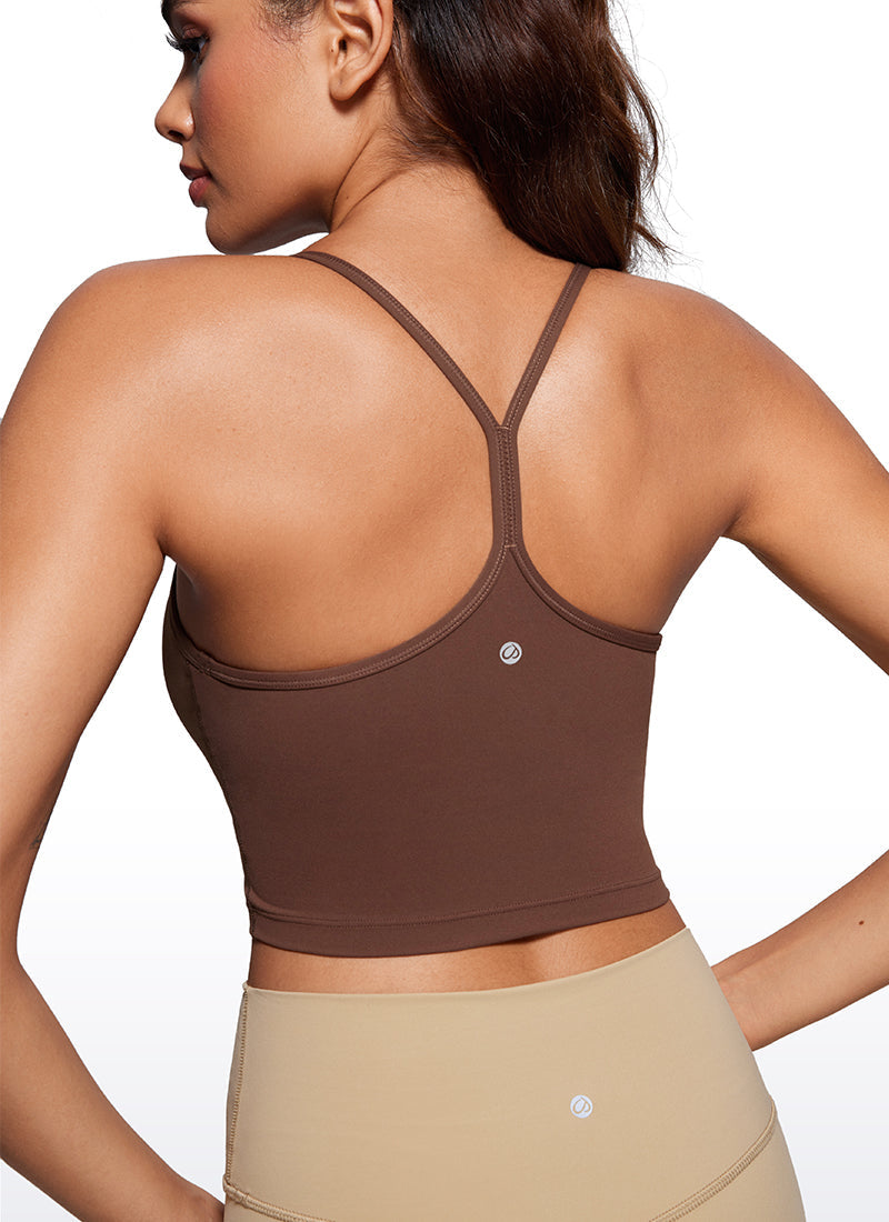 Y Back Bra Tank Top - Y Back, Built-in Support
