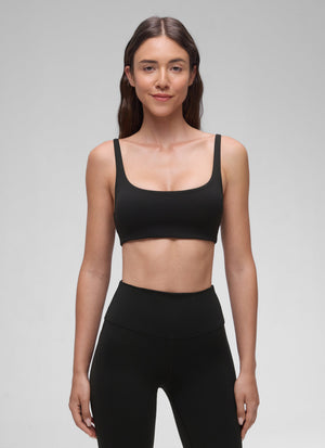 Padded Sports Bra For Women - Square Neck, Cami Style