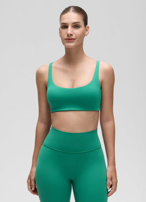 Padded Sports Bra For Women - Square Neck, Cami Style