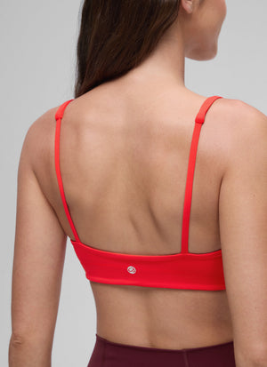 Padded Sports Bra For Women - Square Neck, Cami Style