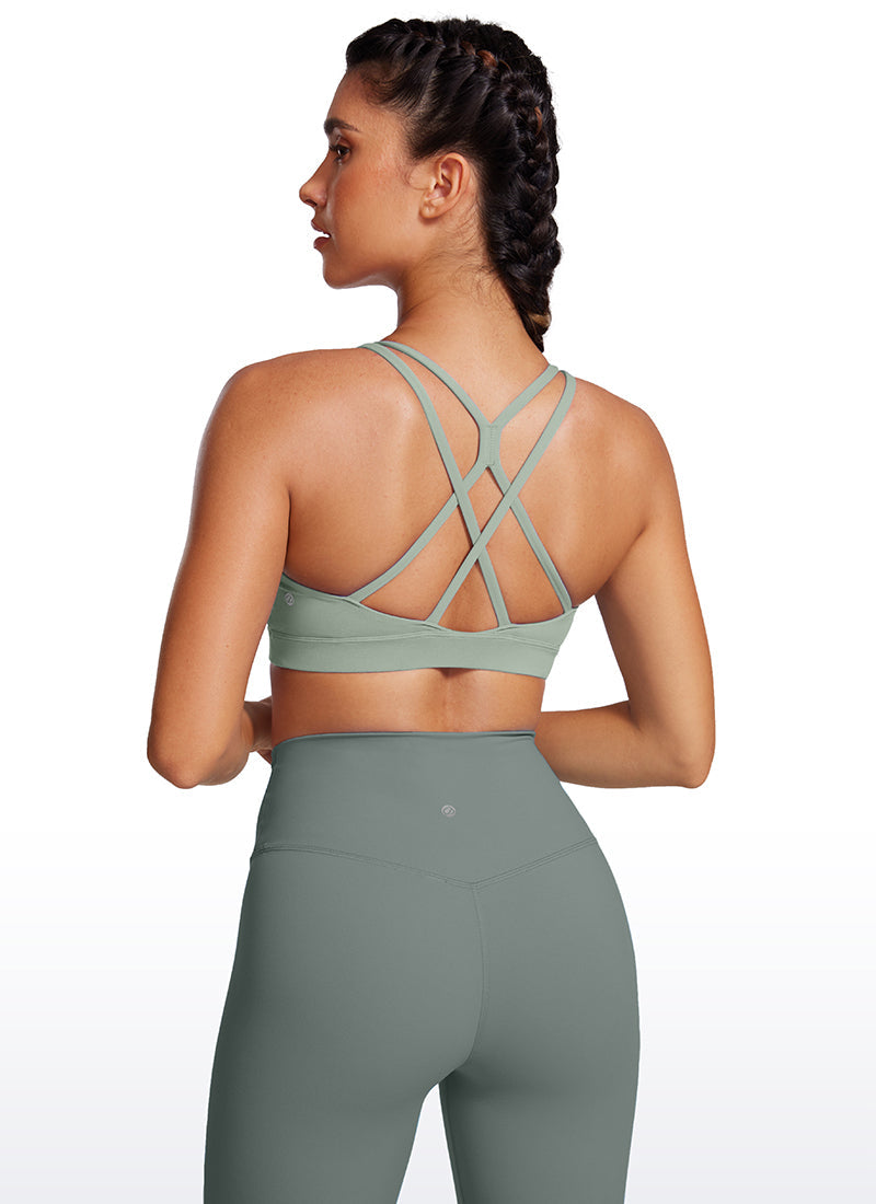 High Neck Longline Sports Bra - Full Coverage, Extended Length