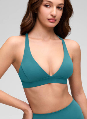 Thin Strap Criss Cross Bra - Criss Cross, Fine Straps