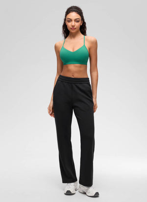 V Neck Spaghetti Strap Bra - V Neck, Fine Straps