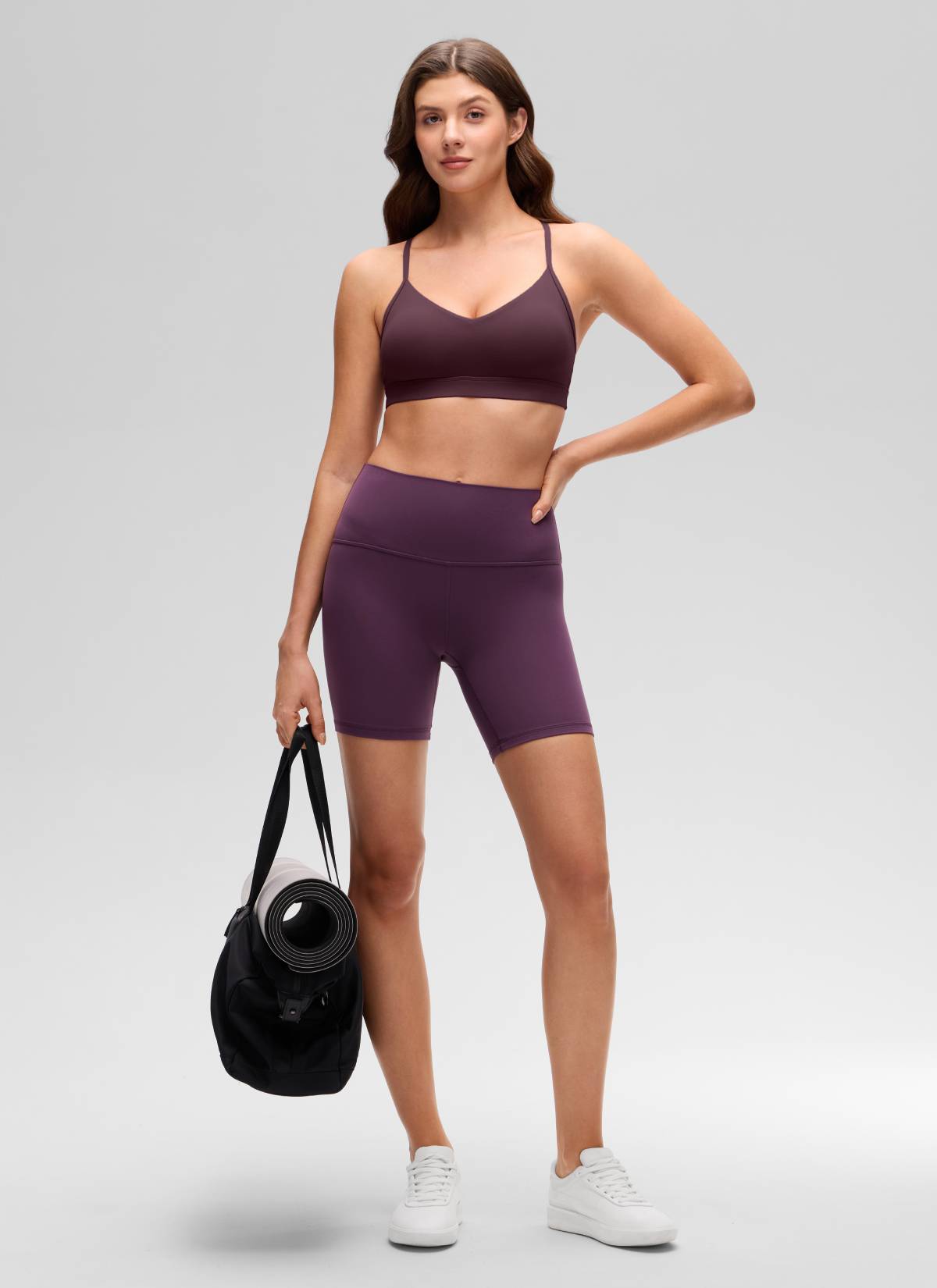V Neck Spaghetti Strap Bra - V Neck, Fine Straps