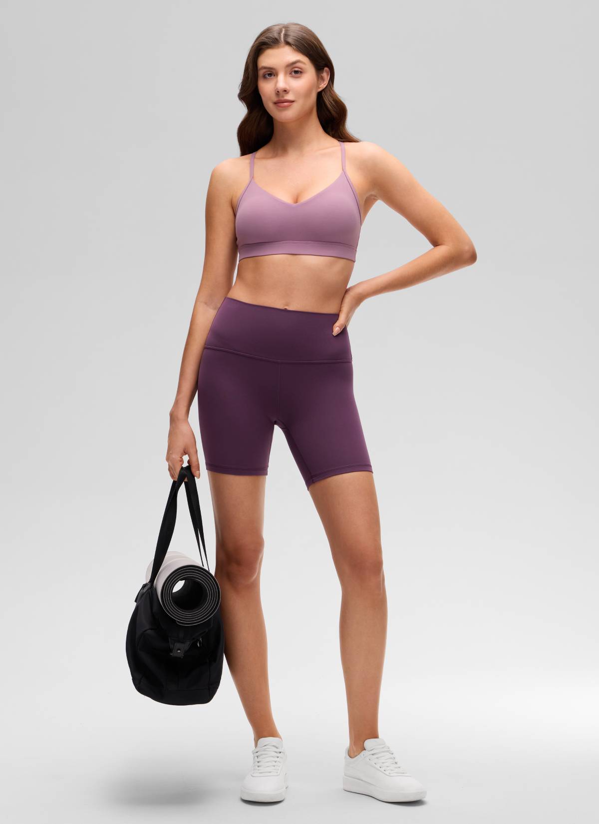 V Neck Spaghetti Strap Bra - V Neck, Fine Straps