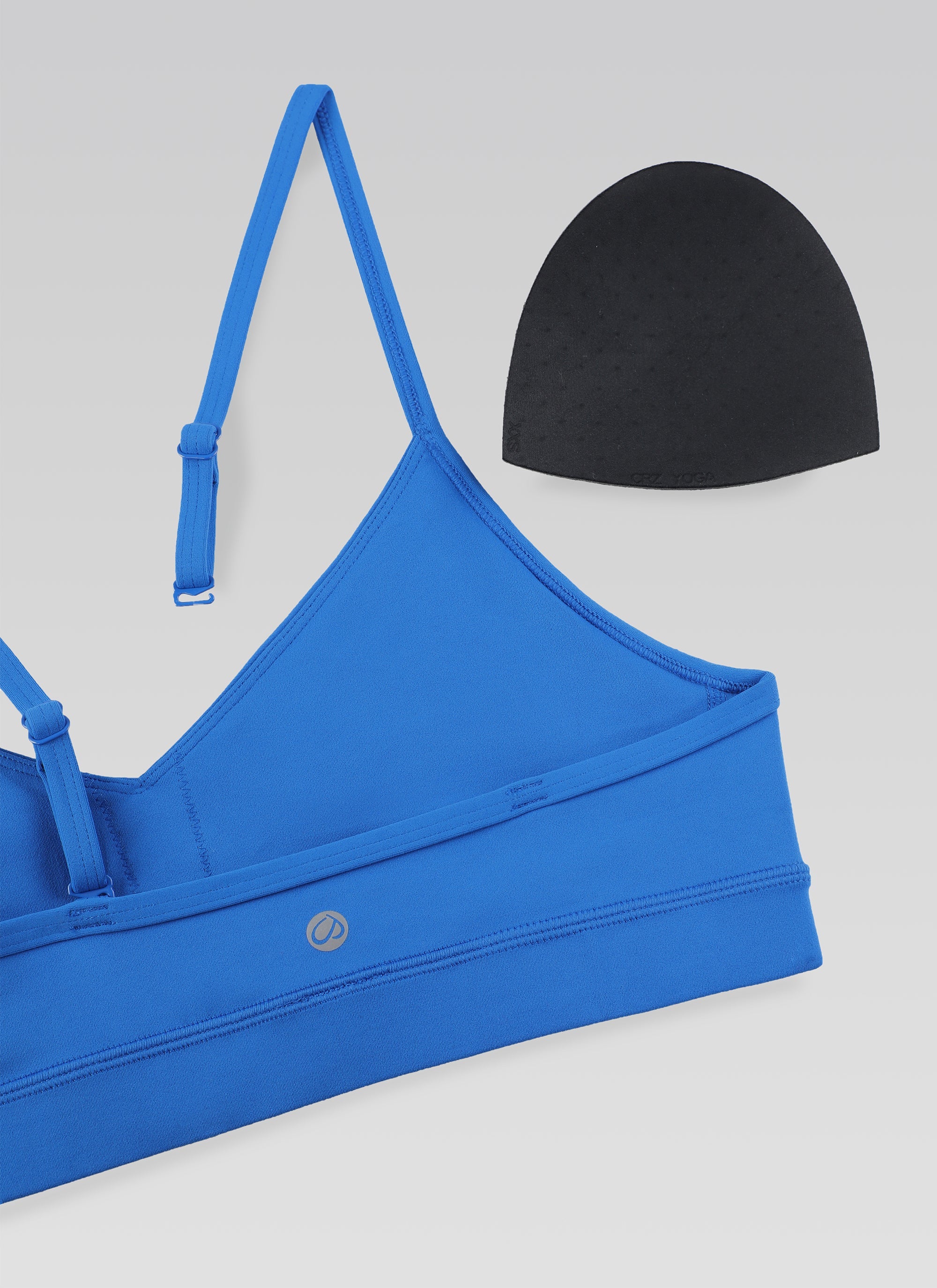 V Neck Spaghetti Strap Bra - V Neck, Fine Straps