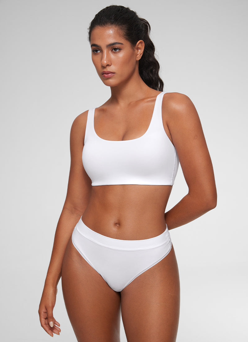 U Back Bralette - U Back, Double Lined