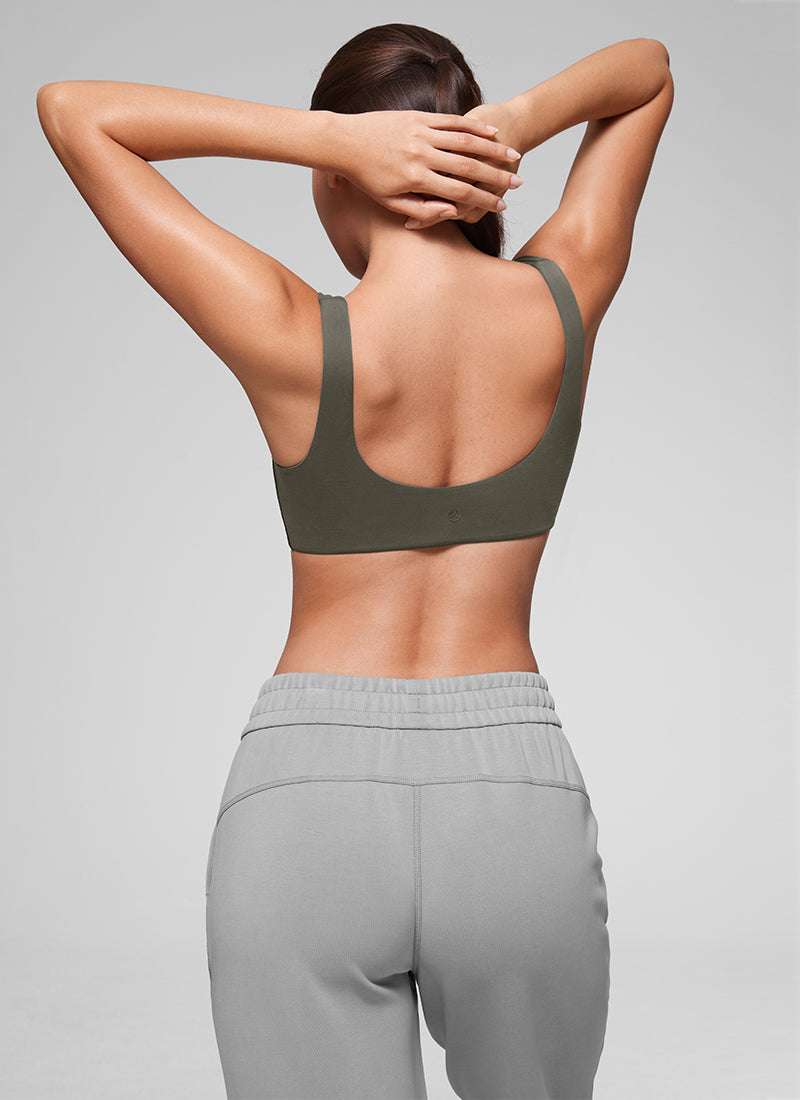 U Back Bralette - U Back, Double Lined