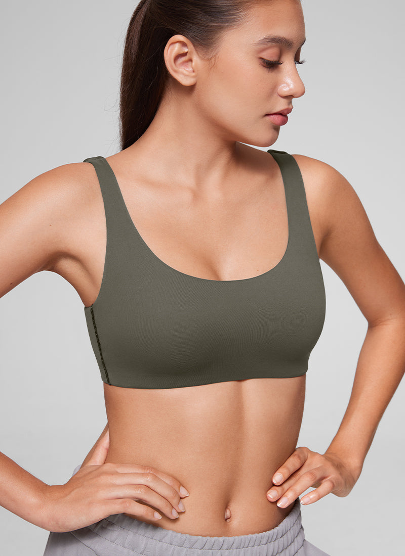 U Back Bralette - U Back, Double Lined