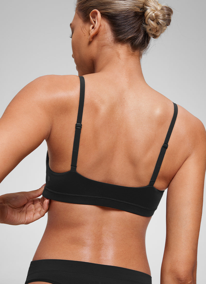 Bralette - Adjustable Straps, Double Lined