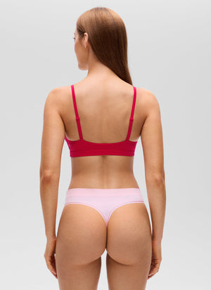 Bralette Bra - Triangle Cut, Double Lined