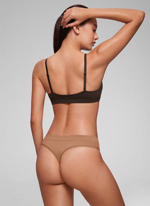 Bralette Bra - Triangle Cut, Double Lined