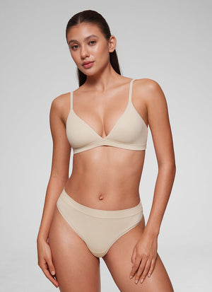 Bralette Bra - Triangle Cut, Double Lined