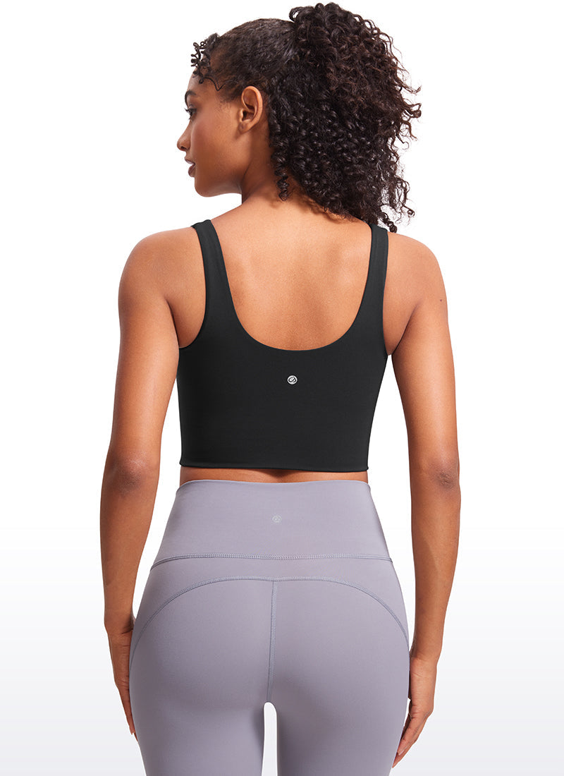Molded Bra Tank Top - Moulded Cups, Smooth Fit