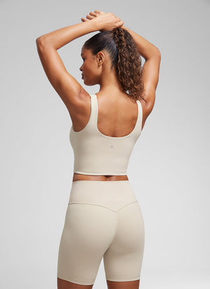 Molded Bra Tank Top - Moulded Cups, Smooth Fit