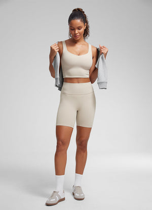 Molded Bra Tank Top - Moulded Cups, Smooth Fit