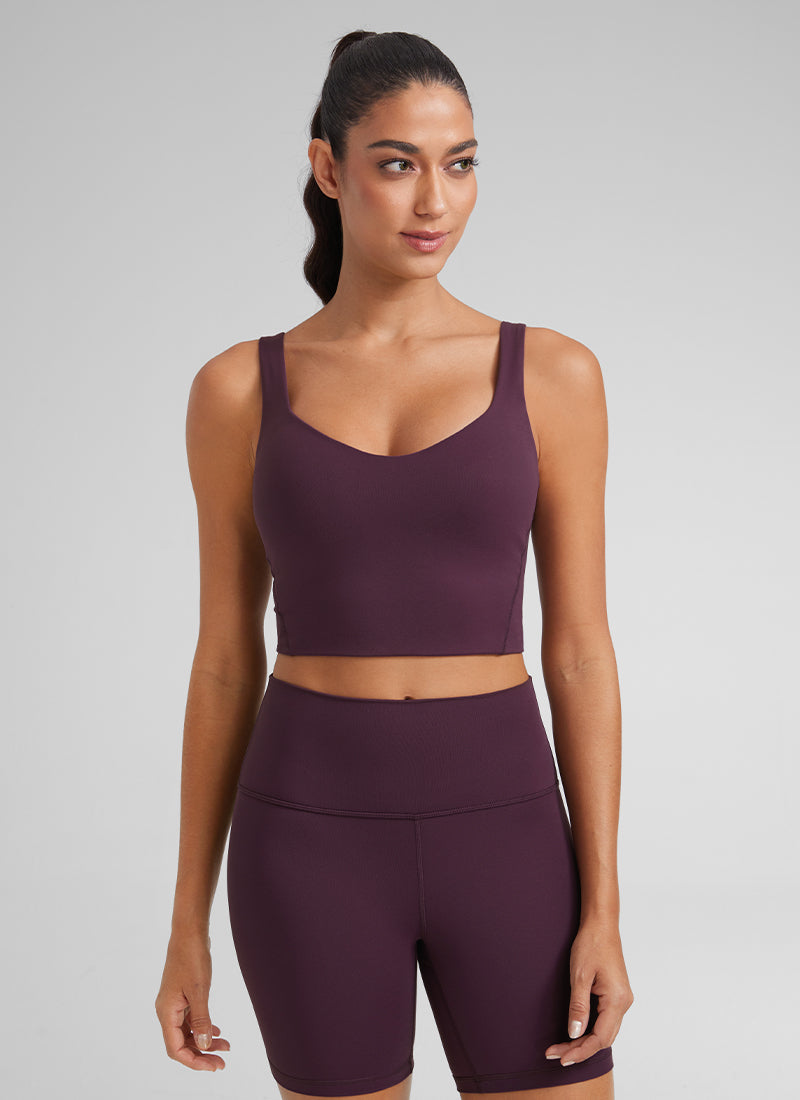 Molded Bra Tank Top - Moulded Cups, Smooth Fit
