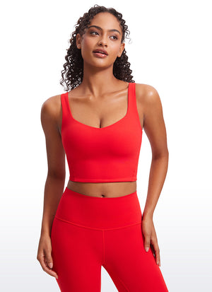 Molded Bra Tank Top - Moulded Cups, Smooth Fit