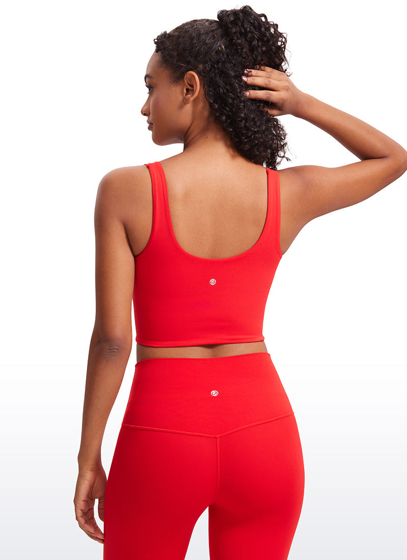 Molded Bra Tank Top - Moulded Cups, Smooth Fit