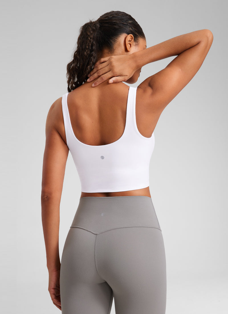 Molded Bra Tank Top - Moulded Cups, Smooth Fit