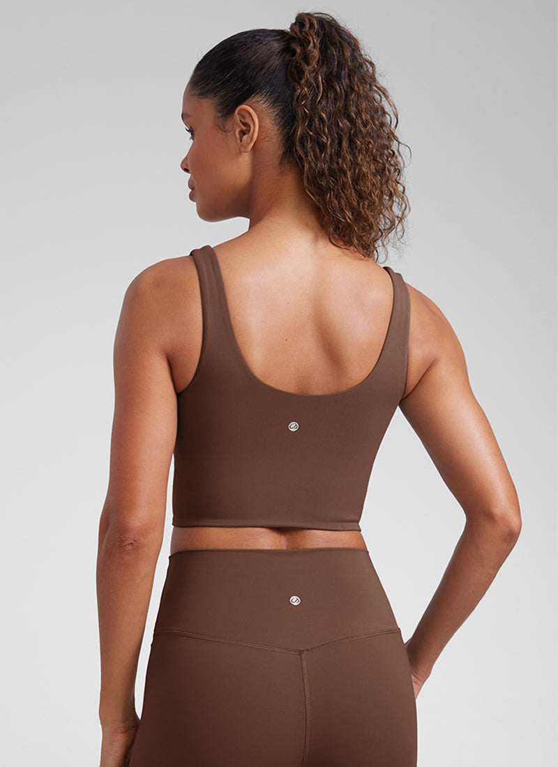 Molded Bra Tank Top - Moulded Cups, Smooth Fit