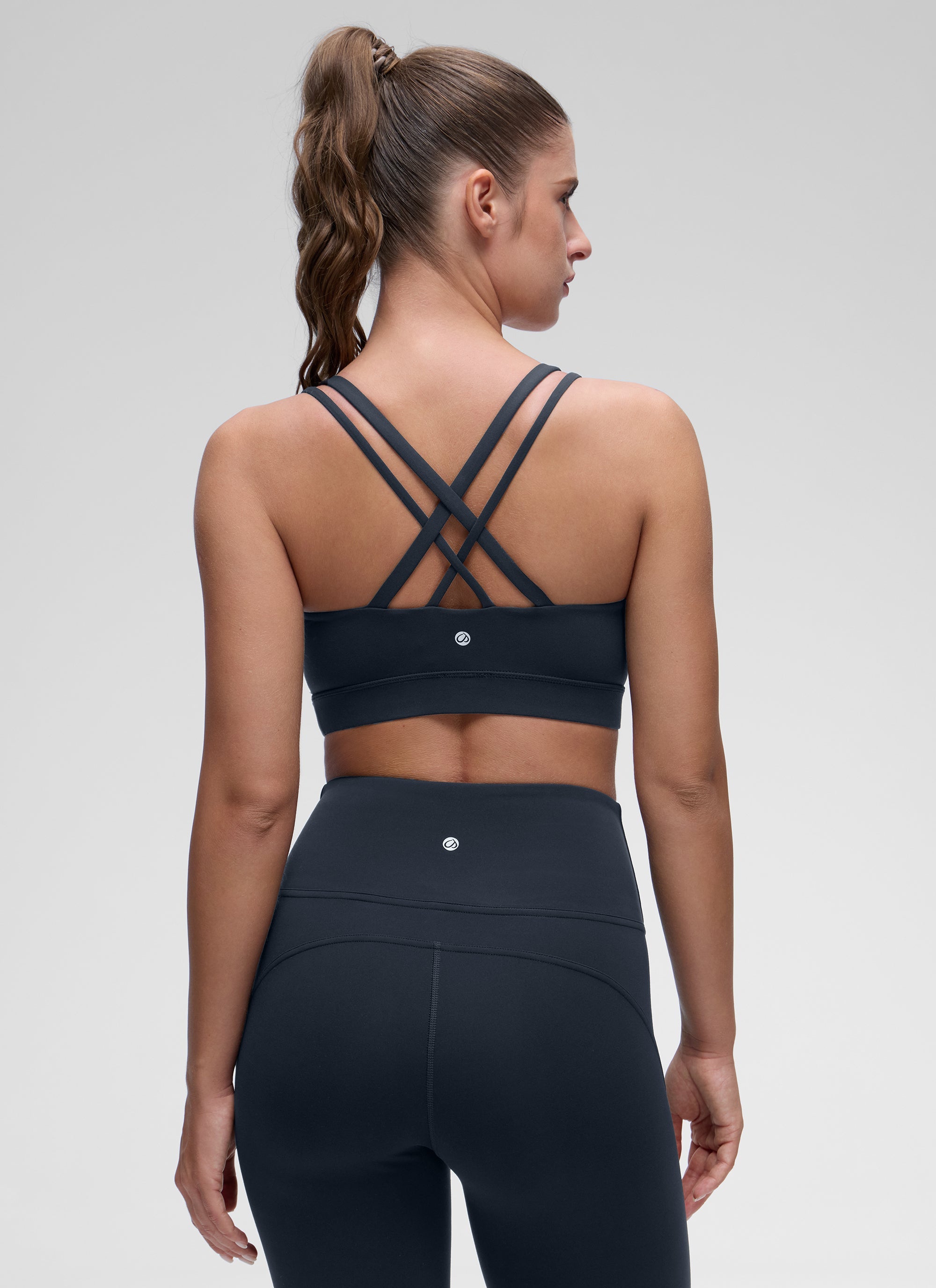 Molded Cup Sports Bra - U Neck, Double Strap