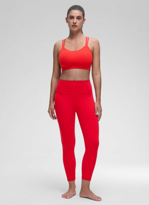 Molded Cup Sports Bra - U Neck, Double Strap