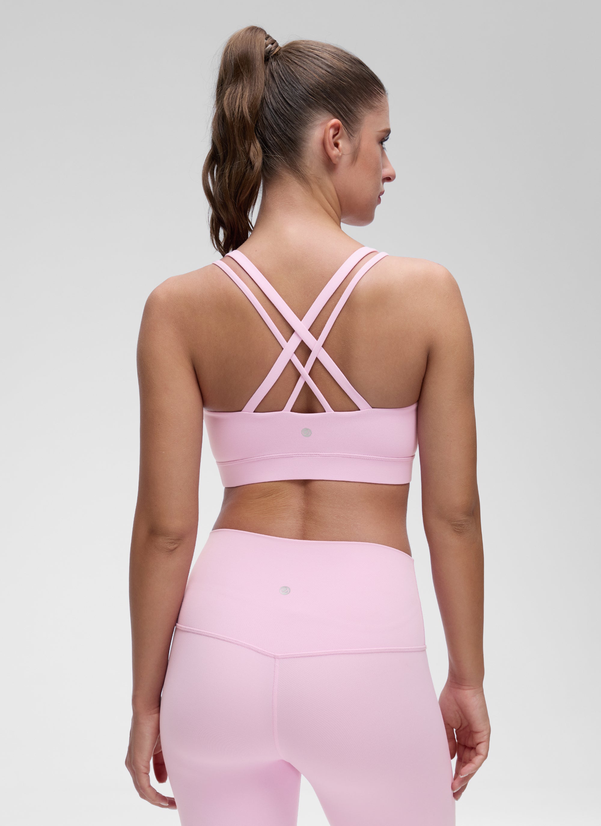 Molded Cup Sports Bra - U Neck, Double Strap