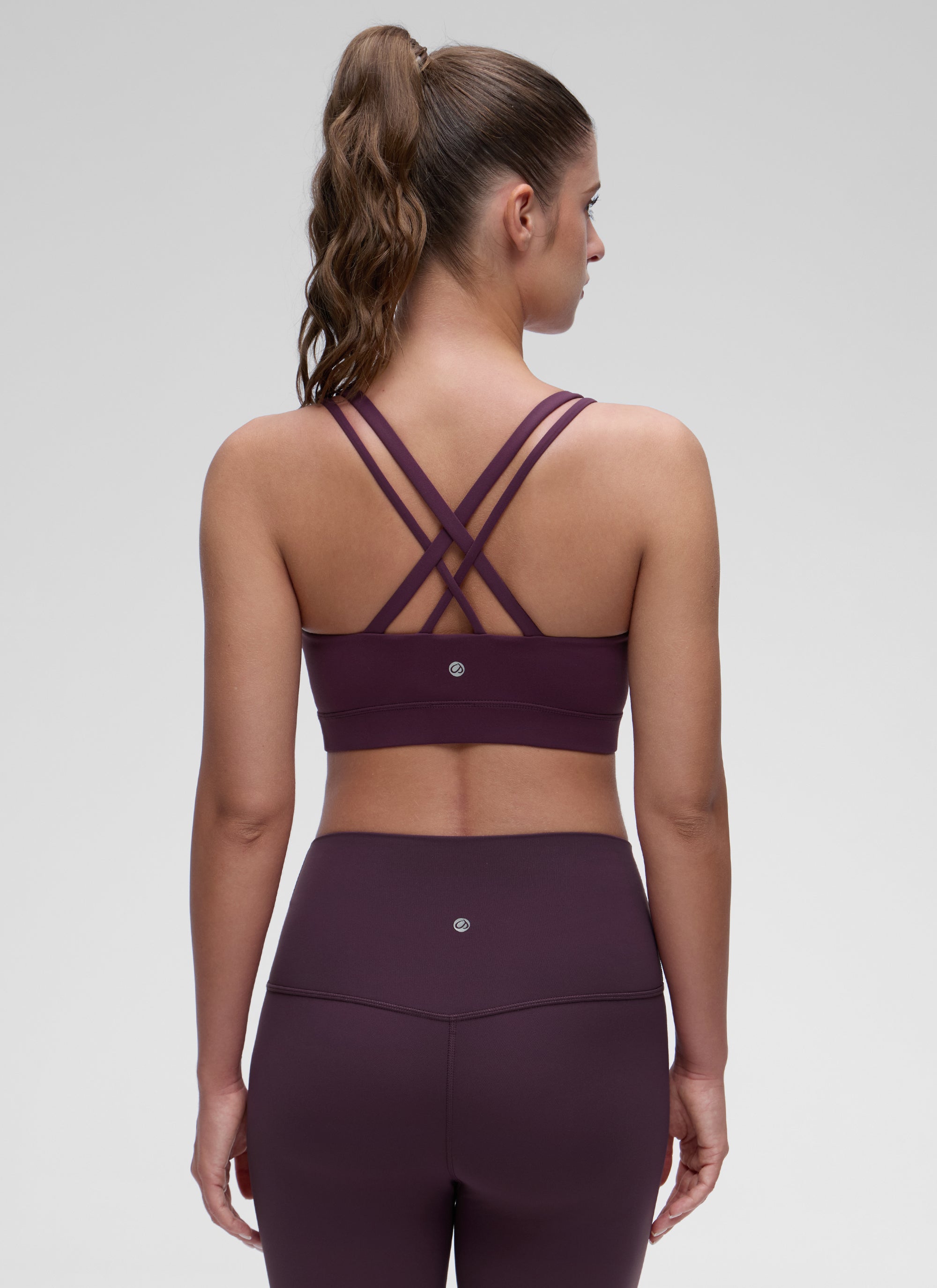 Molded Cup Sports Bra - U Neck, Double Strap
