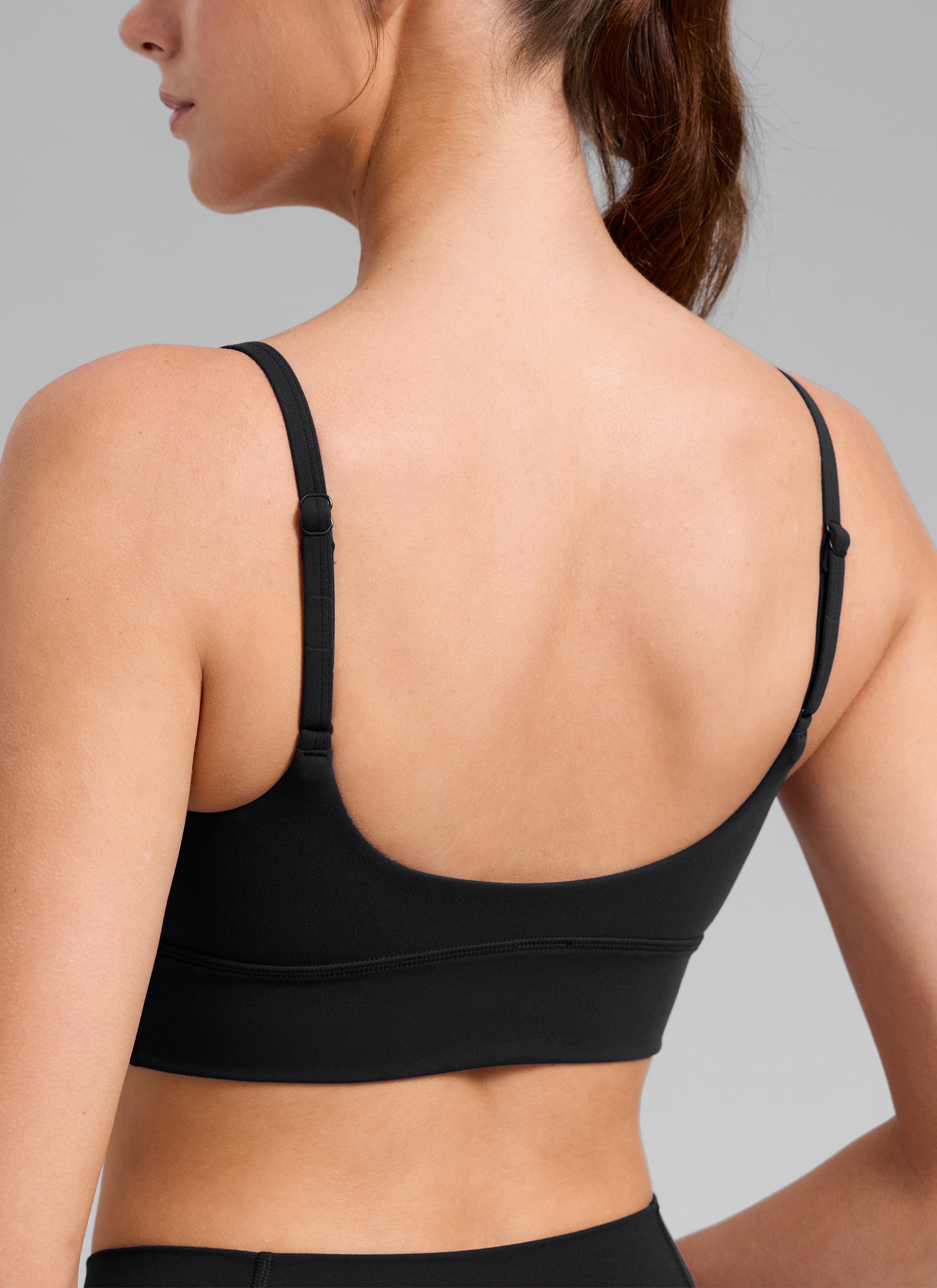 U Back Longline Bra - U Back, Extended Coverage
