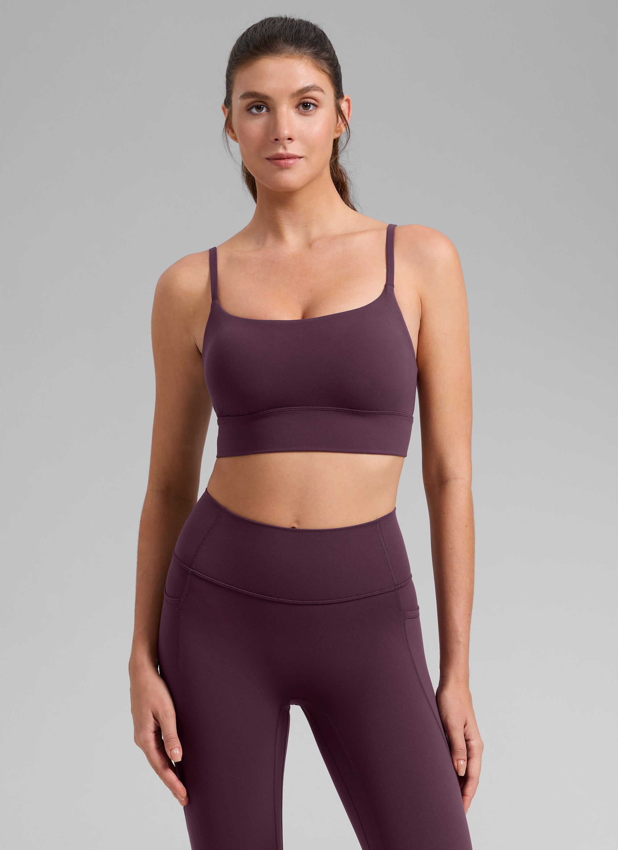 U Back Longline Bra - U Back, Extended Coverage