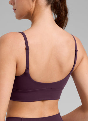 U Back Longline Bra - U Back, Extended Coverage