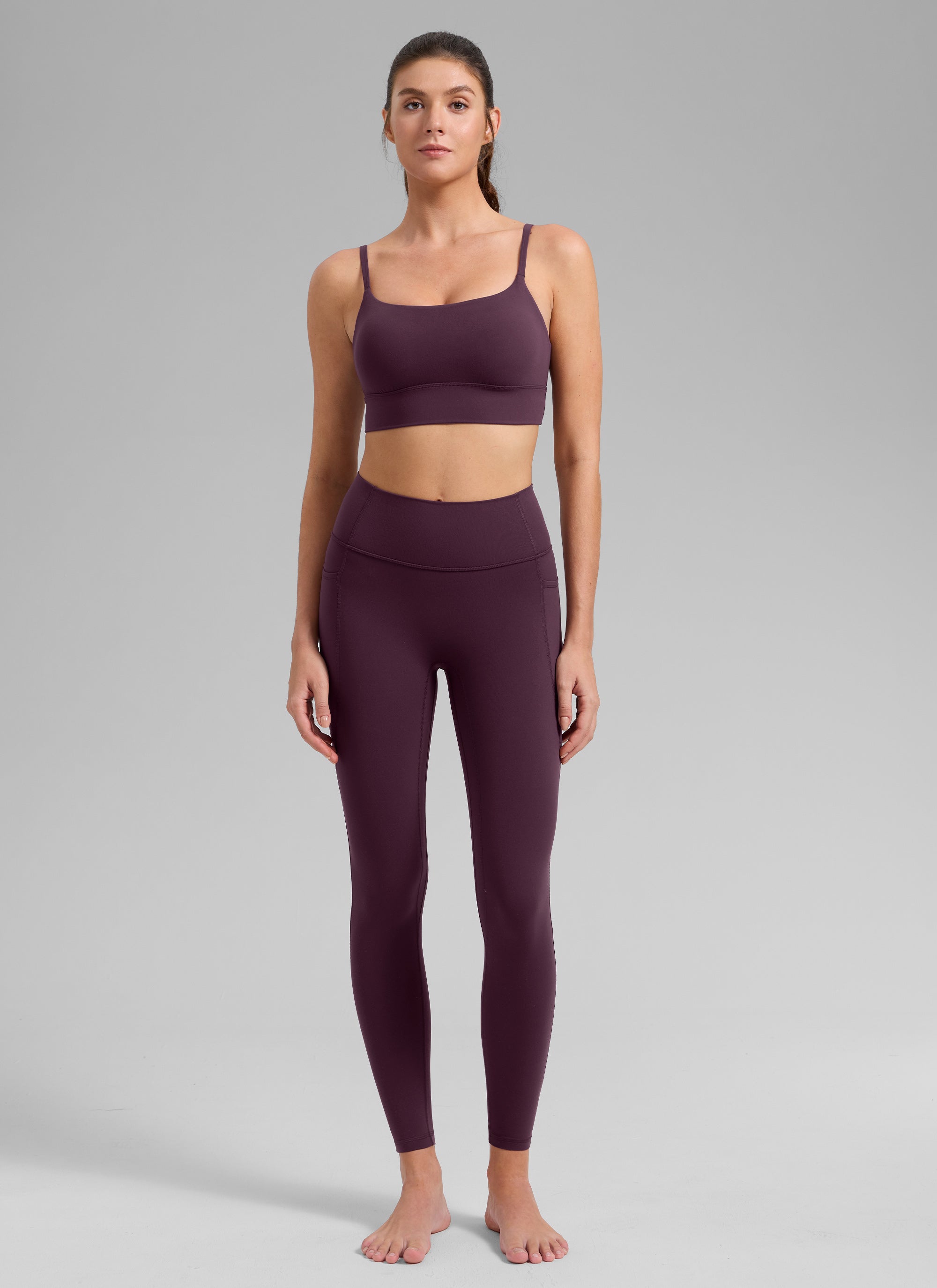 U Back Longline Bra - U Back, Extended Coverage