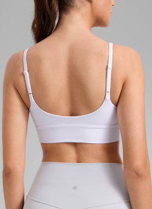 U Back Longline Bra - U Back, Extended Coverage