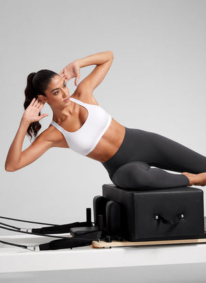 Padded Sports Bra - Adjustable Straps, Removable Padding