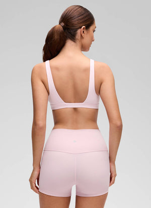 Double Lined V Neck Bra - V Neck, Double Layer