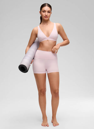 Double Lined V Neck Bra - V Neck, Double Layer