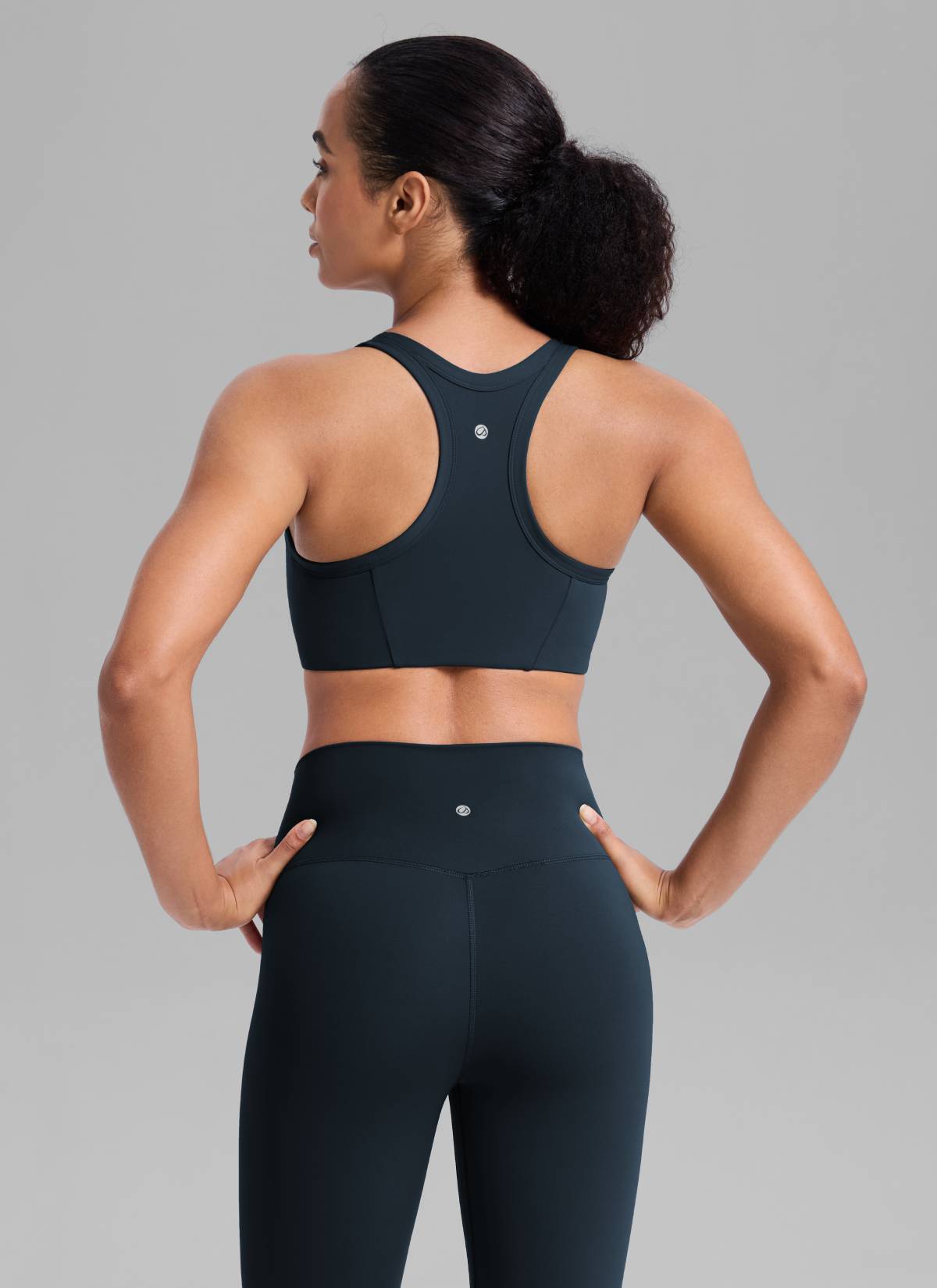 Running Sports Bra - U Neck, Racerback, Breathable