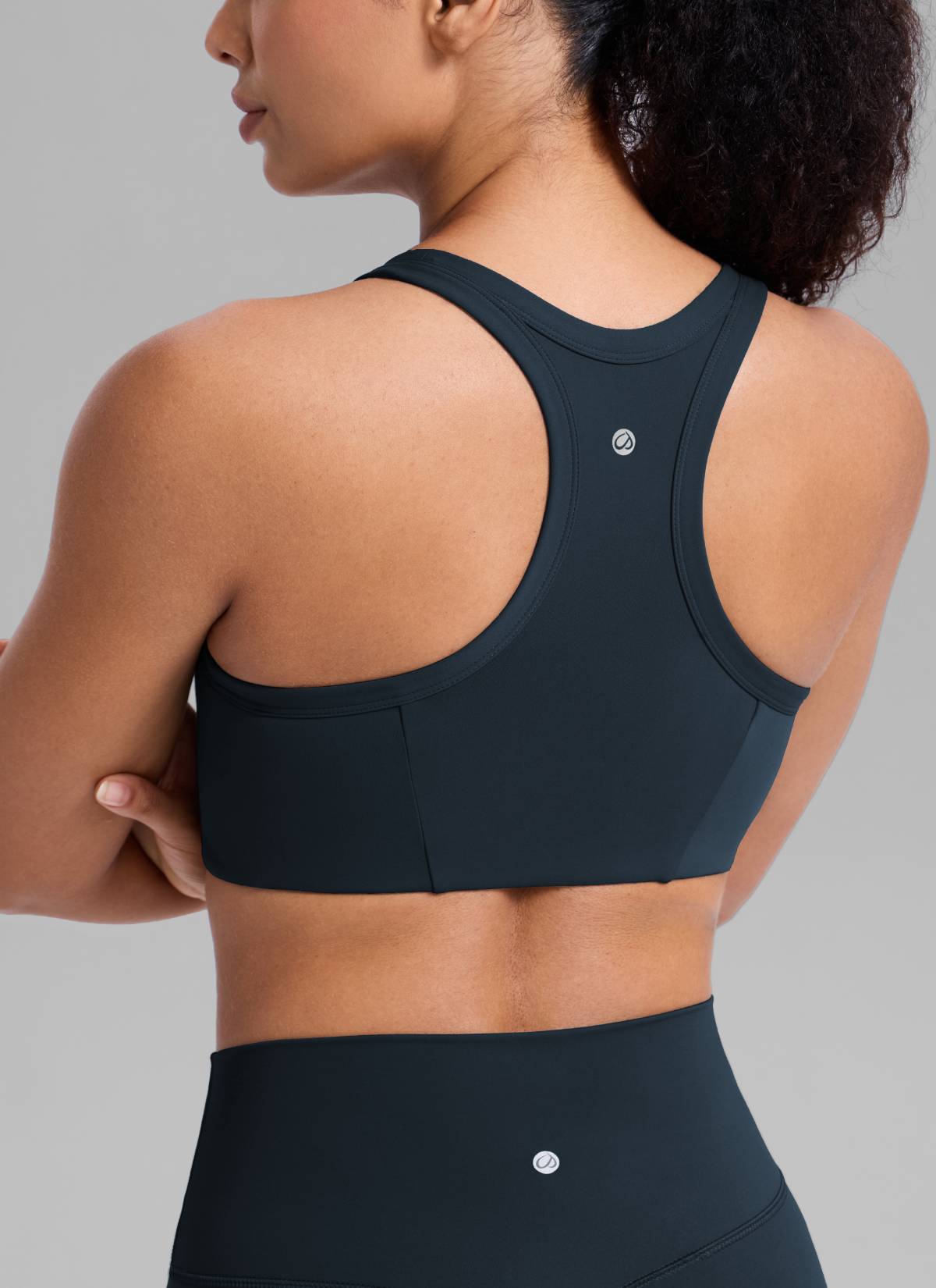 Running Sports Bra - U Neck, Racerback, Breathable