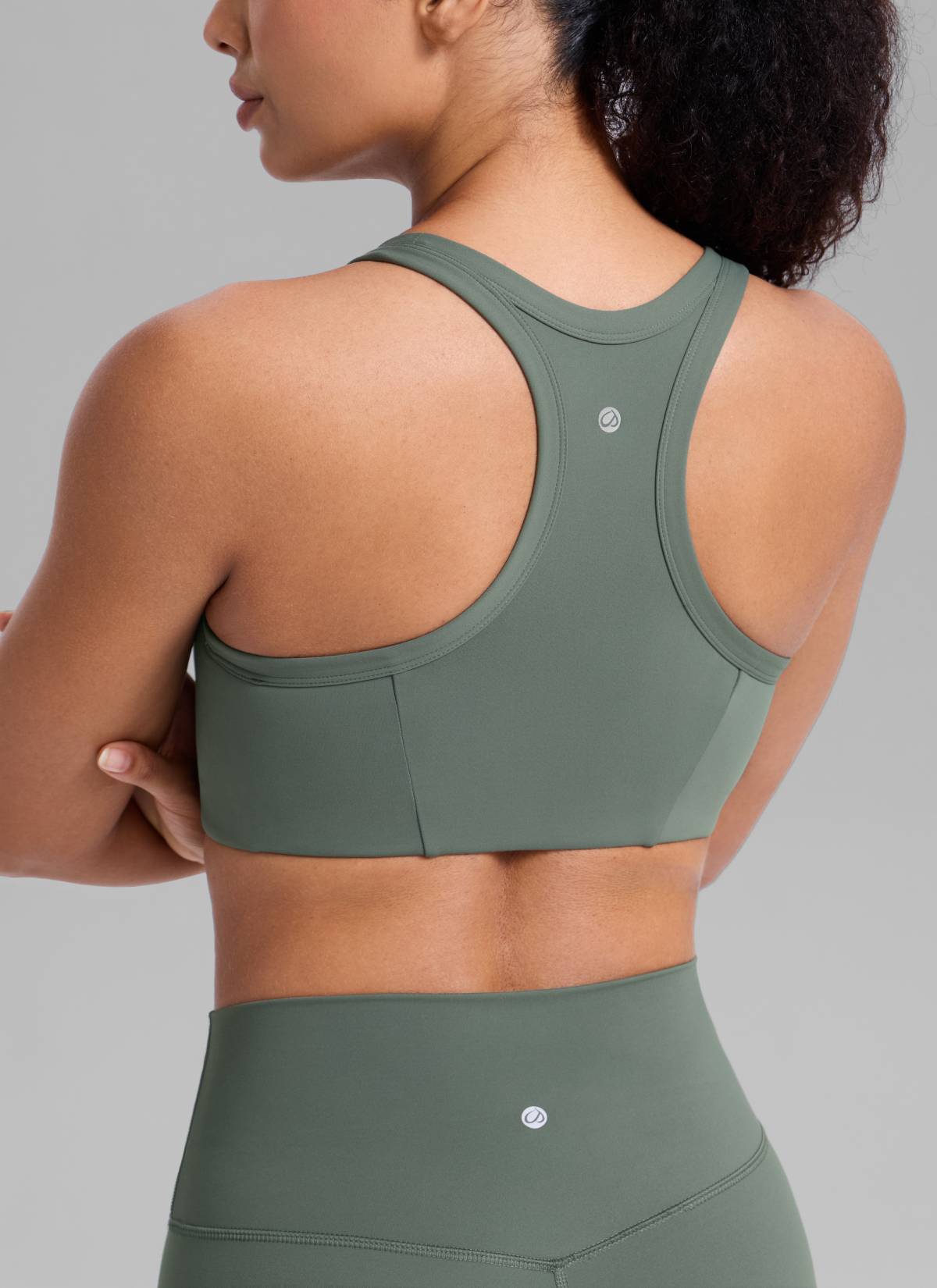 Running Sports Bra - U Neck, Racerback, Breathable