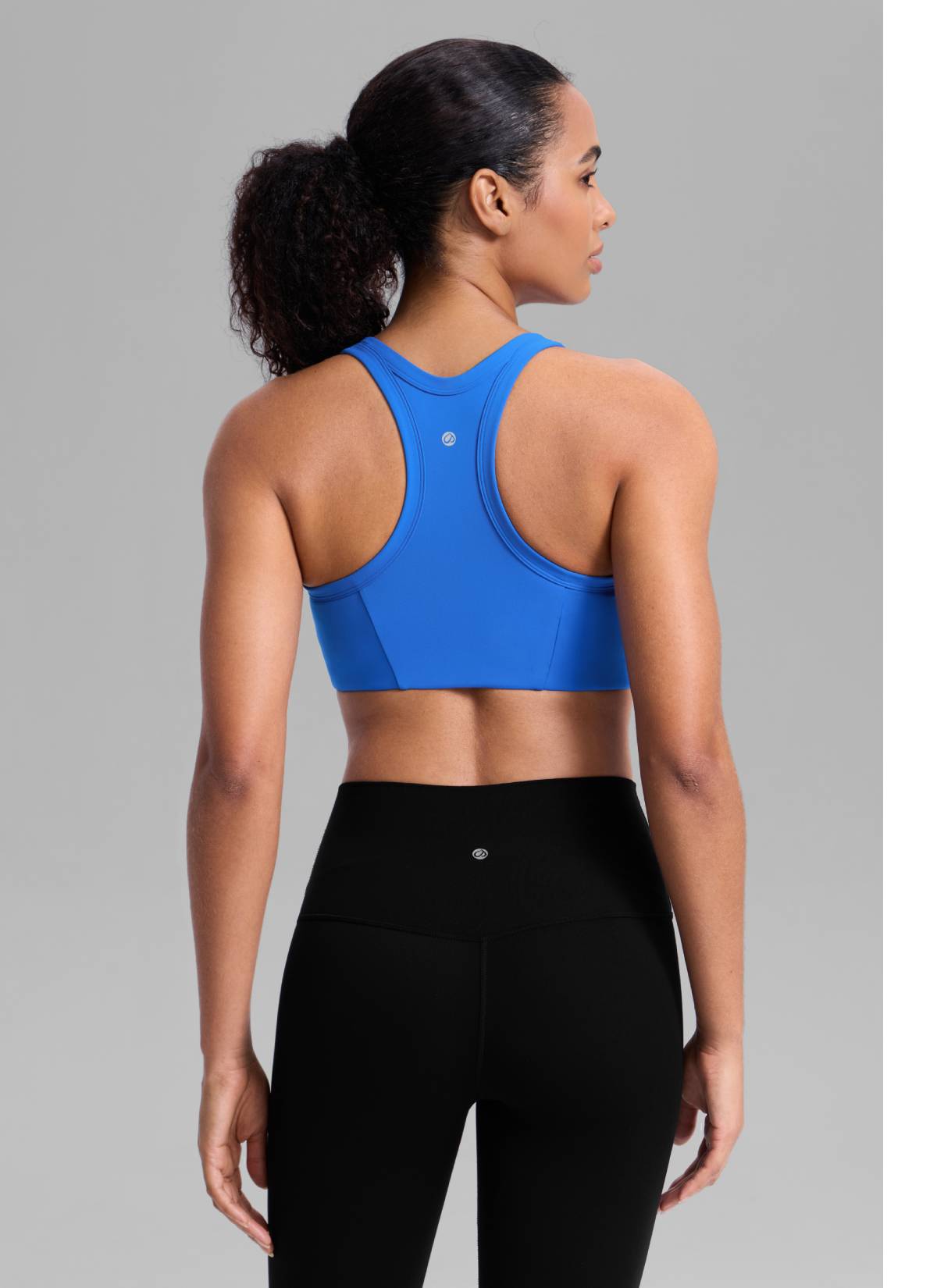 Running Sports Bra - U Neck, Racerback, Breathable