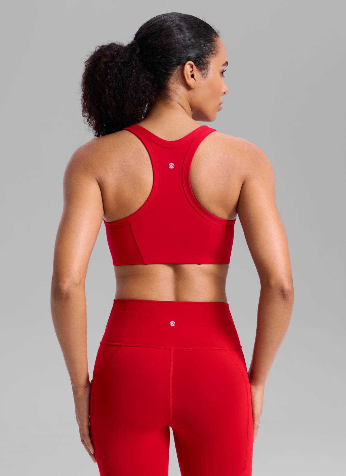 Running Sports Bra - U Neck, Racerback, Breathable