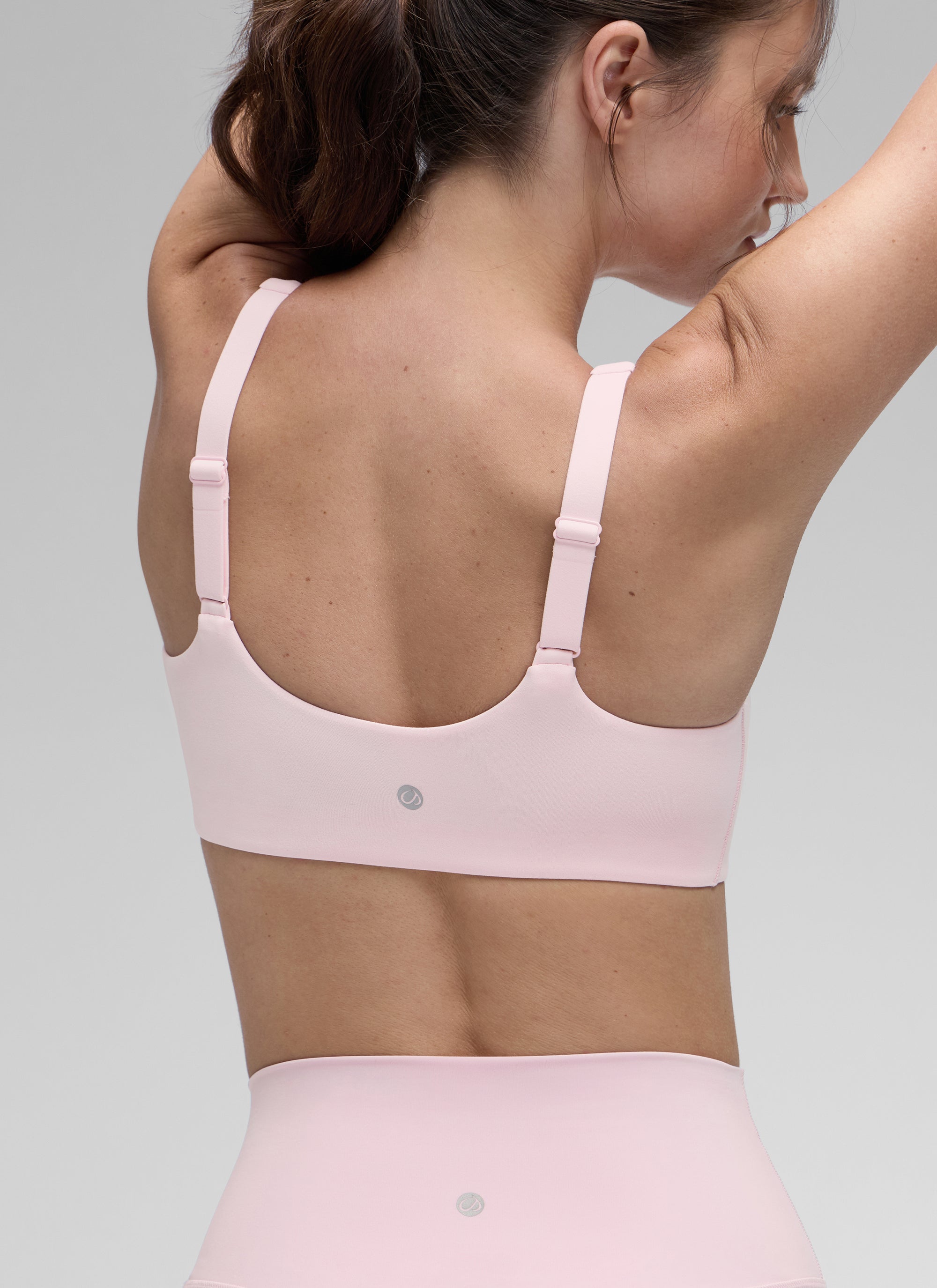Scoop Neck Double Lined Bra - Scoop Neck, Double Layer