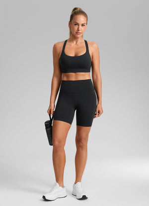 Adjustable Y Back Sports Bra - Y Back, Adjustable Straps