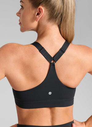 Adjustable Y Back Sports Bra - Y Back, Adjustable Straps