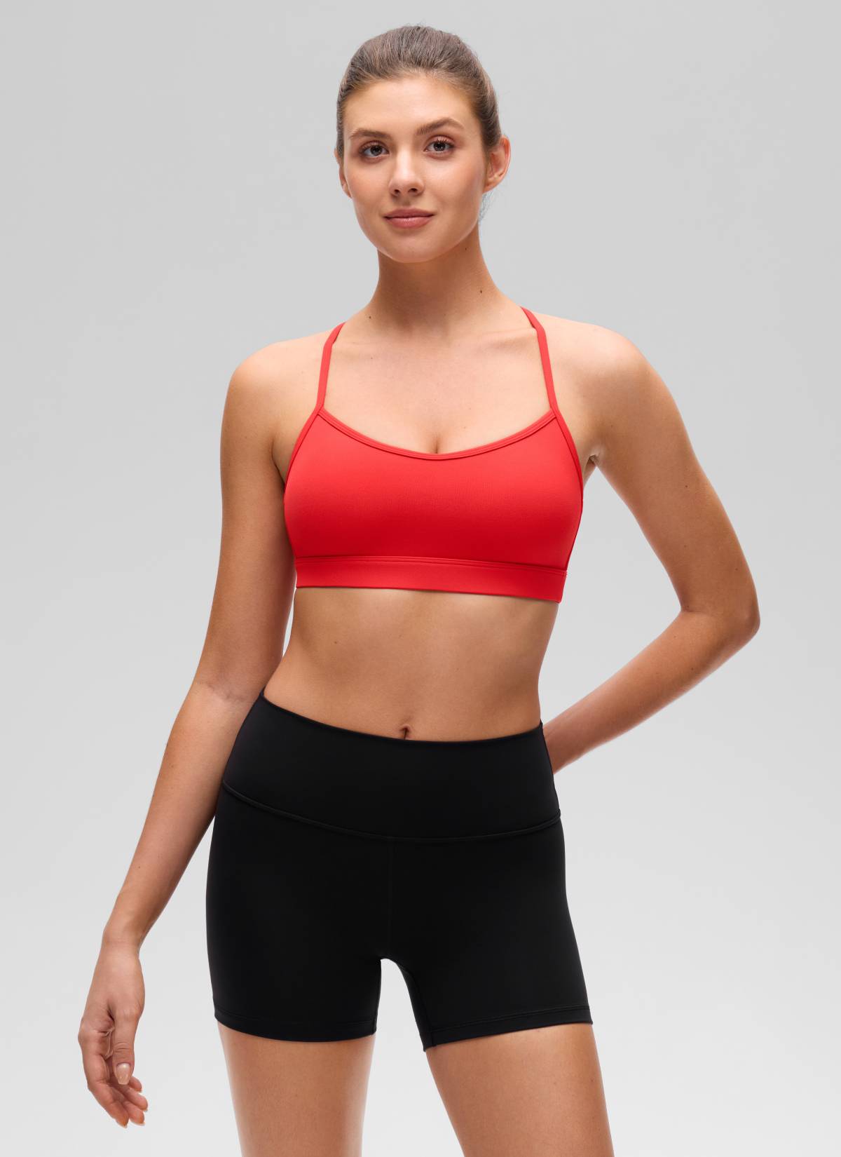Thin Strap Cross Back Bra - Cross Back, Delicate Straps