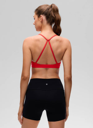 Thin Strap Cross Back Bra - Cross Back, Delicate Straps