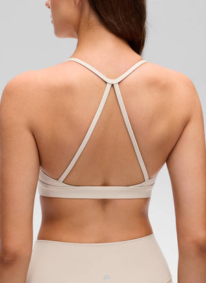 Thin Strap Cross Back Bra - Cross Back, Delicate Straps