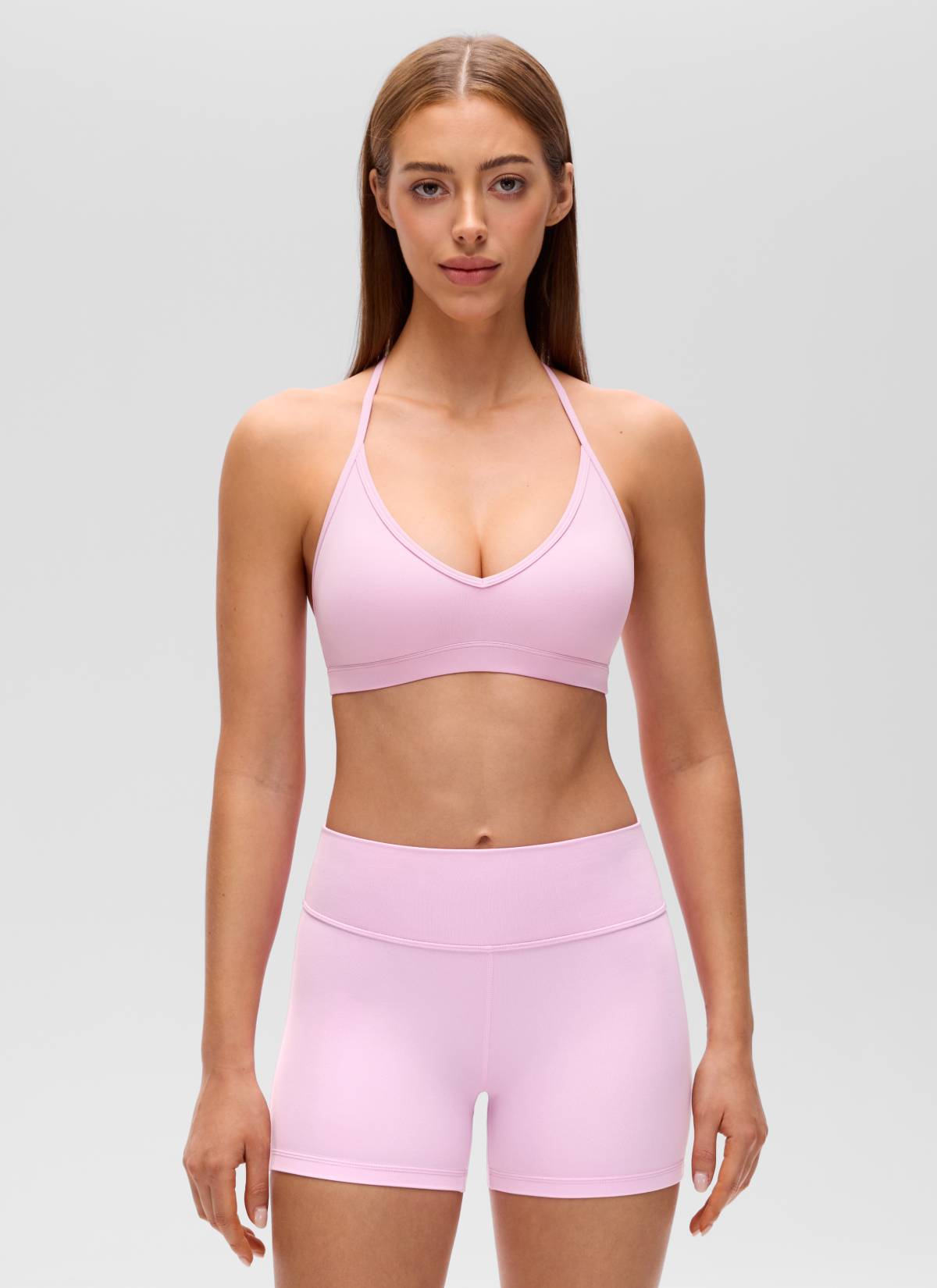 Double Lined T Back Bra - T Back, Soft Construction - Hot Pink